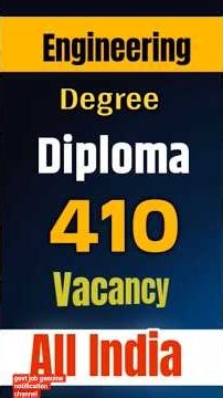 engineering | latest job | #computerscience