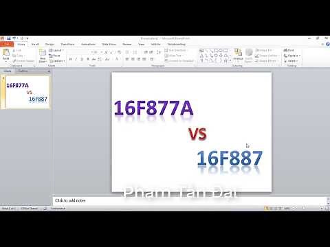 So sánh sự khác nhau giữa PIC16F877a và PIC16F887