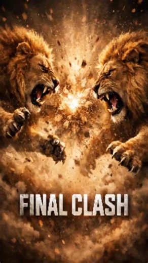 The Old King Refused to Fall… Then the Young Lion Attacked #wildlife #lionking #lionbattle