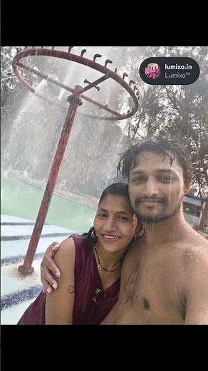 Romantic Swimming Pool Moments ❤️ Water Park Love Vibes | Couple Pool Time #luttlegaya #komalkadam