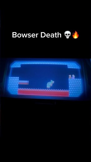 Bowser Death 💀🔥scene in #thesupermariogalaxymovie #mario #vs #bowser