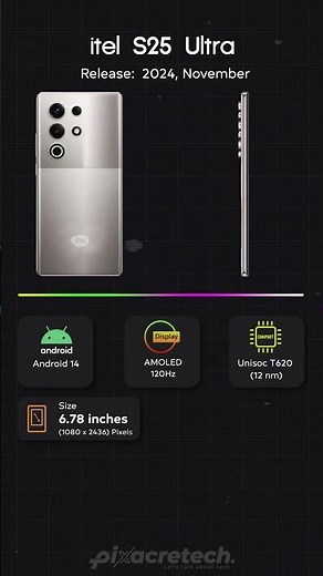 itel S25 Ultra: Full Specs Unveiled! 🔥📱 #s25ultra