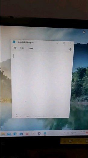 Open Notepad with Shortcut #Shortcut #shorts