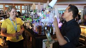 63 reactions · 25 shares | The amazing team at Timberline Steaks & Grille on Concourse C brought in rock-star bartender Kenjiro Yanagui today to help us #DENupgrade some happy newlyweds on their way to a tropical honeymoon with a lunch they'll never forget... Big thanks to Mission Yogurt, Inc. and Timberline, offering organically raised natural beef and buffalo burgers, all natural chicken and USDA prime steaks, sandwiches and salads. | Denver International Airport | Facebook