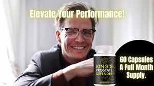 Kings Prostate Defender Capsules - Official Kings ProstateDefender Pills Advanced Supplement Support, All Natural Formula for Overall Health & Wellness Reviews, 60 Capsules for 1 Month