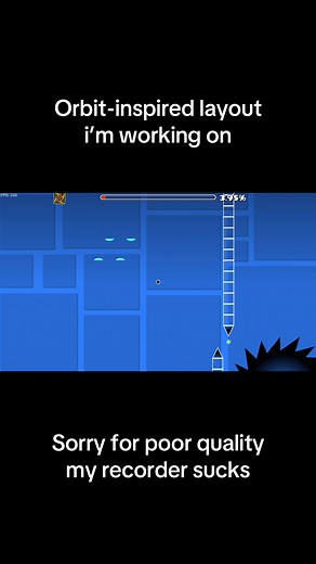 Orbit-Inspired Geometry Dash Level Design