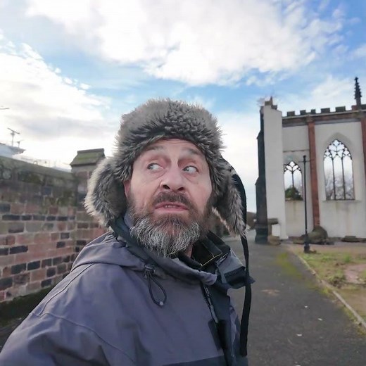 A walk around the grounds. Birkenhead Monks Priory 1150AD,