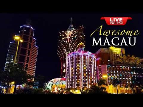 Live Macau Travel 🇲🇴 Walking Tour Macau | Explore Macau Street | Macau City Walk | Travel Vlog
