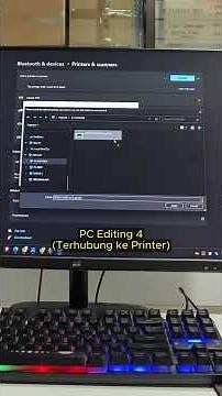 Cara Sharing Printer Epson L3250 ke Banyak PC dengan Mudah! #trendingshorts #tutorialkomputer