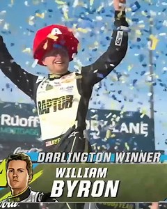 Byron win = big hat! #NASCAR | NASCAR on FOX