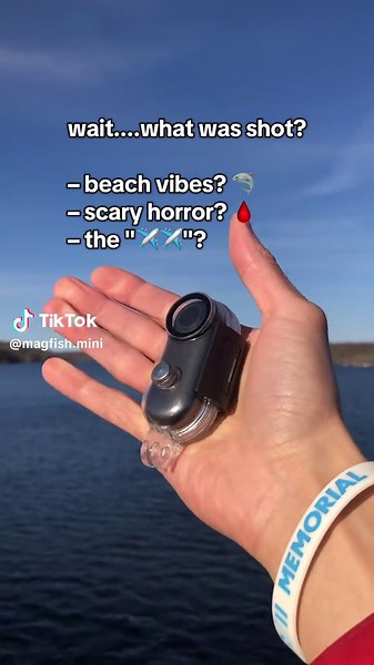The camera did public vlog POV😋🛼 #public #vlog #pov #urbex #foundfootage The MagFish mini POV camera is your partner for daily vlogging and urbex vibes👁️