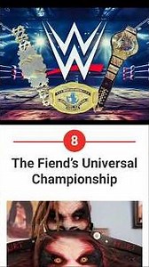 8 Best Custom Title Belts in WWE History (Ranked) #wwe