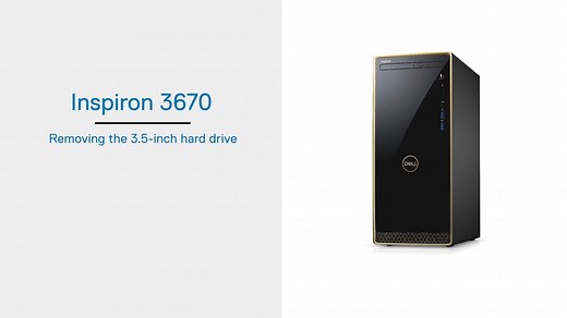 How to replace Hard Drive for Inspiron 3670