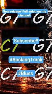 Slow Blues Jam in G | 50 BPM | Practice Guitar 🎸
