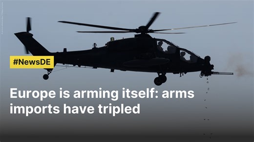 Europe is arming itself: arms imports have tripled