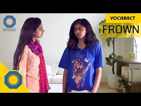 Frown Meaning | VocabAct | NutSpace