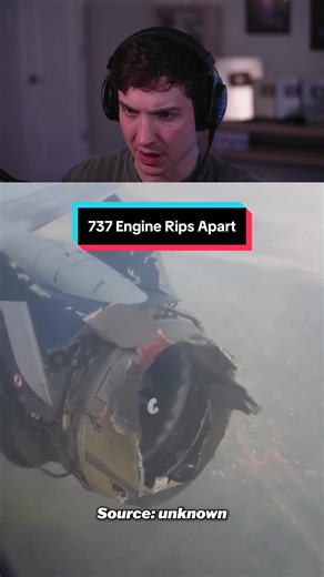 737 Engine Failure Causes Major Damage