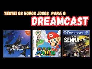 I tested the new Dreamcast games! Mario 64 - Ayrton Senna F1 Race Legends and Macross M3 (Subtitl...