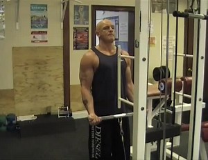 Wide Grip Cable Curl