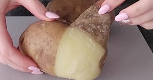 Simple Way To Peel Potatoes Quickly And Easily