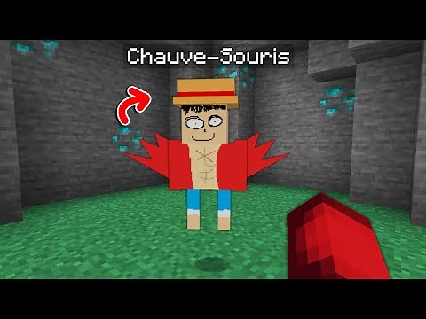 J'ai refait des personnages de Manga sur Minecraft..