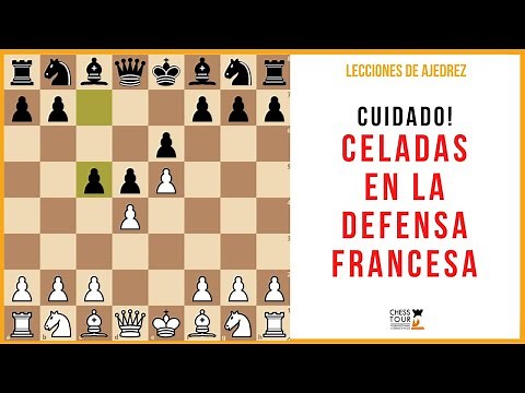 Lección de ajedrez: Celadas en la defensa francesa
