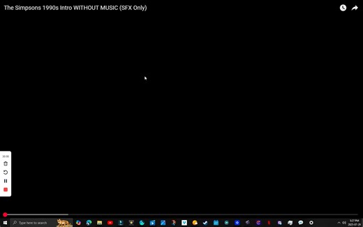 The Simpsons 1990s Intro WITHOUT MUSIC (SFX Only)