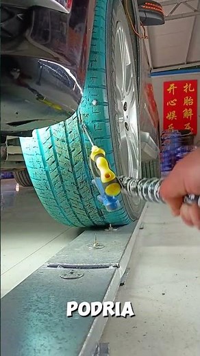 🚗 ¡Este líquido anti-pinchazos puede salvar tu vida! 🔧 #Innovación #Shorts