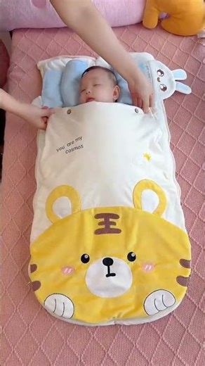 Winter Sleep Problem Solved! ✅ Anti-Kick Sleeping Bag Review #beby #cute