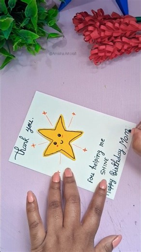 Easy DIY Card Ideas ❤️ #shorts #diy #craft #calligraphy #viralshort #shortsfeed #youtube