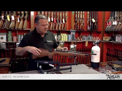 How to Use Your Air Rifle - Air Arms S400 Demonstration