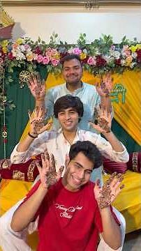 Mehendi Ka Mini Vlog😍💚 | SHAADI VLOGS | Raj Grover | #shorts