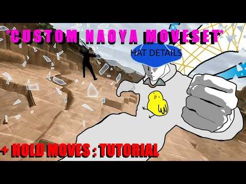 Custom Naoya Moveset + EASY HOLD MOVES (SHOWCASE & TUTORIAL)