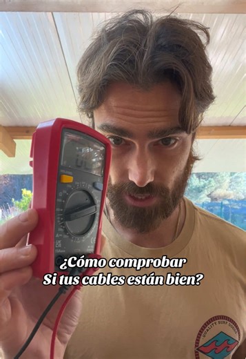 Comprobación de Cables para Guitarra con Multímetro