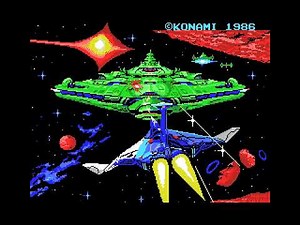 Nemesis · Gradius (original version) · グラディウス. MSX. Konami 1986. Full Playthrough (2 laps)