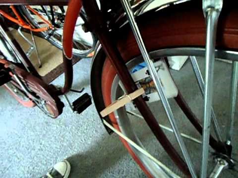 bicycle spoke card