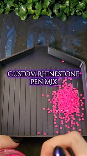 Custom Rhinestone Pen Mix #art #custom #handmade #smallbusiness #rhinestones #diy