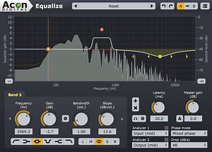Acon Digital releases Equalize - EQ Plug-in with Unique Features