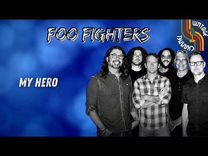 Foo Fighters - My Hero (Live) | Lyrics Video