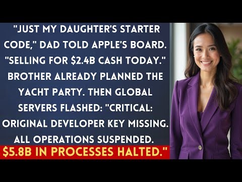 Father Sold My 'Basic Program' To Apple — Then Their Servers Demanded My Access Key