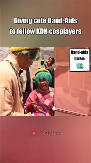 Baby Saja Spreading Band Aid Love | K-Pop Demon Hunters Cosplay Fun