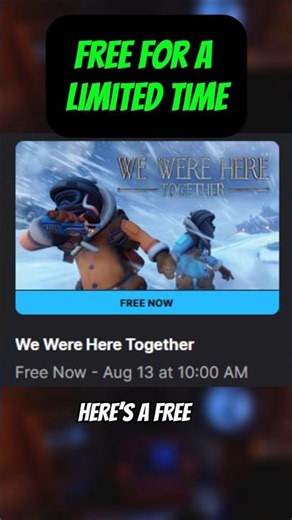 This Co op puzzle Game is 100% off until August 13th