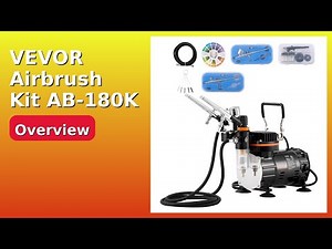 REVIEW (2026): VEVOR Airbrush Kit AB-180K. Features.