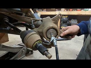 How to grease RZR wheel bearings
