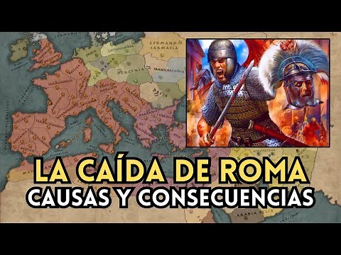 The FALL of the Western Roman Empire. Its causes and consequences.