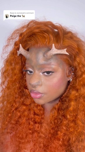 Rudolph the Red Head Reindeer Makeup Tutorial