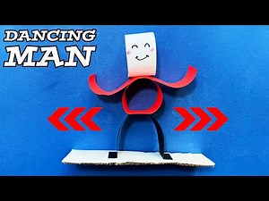 How to Make a Dancing Paper Man | Fun and Amazing DIY Tutorial