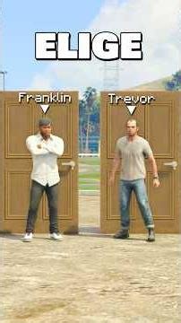 CHOOSE A DOOR IN GTA 5 😮 #gta5 #gtav #shorts