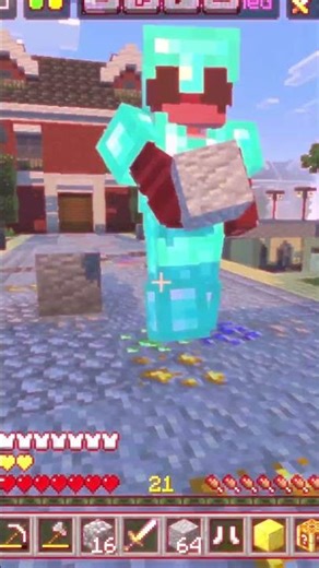 I only showed the good parts #minecraft #hiveskywars #minecrafthumor #minecraftmemes