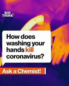 4.4K views · 48 reactions | By now, you're aware that handwashing does wonders to fight coronavirus. But do you know how? Dr. Kate Biberdorf, aka Kate the Chemist, explains the science behind this lifesaving act. | Big Think | Facebook